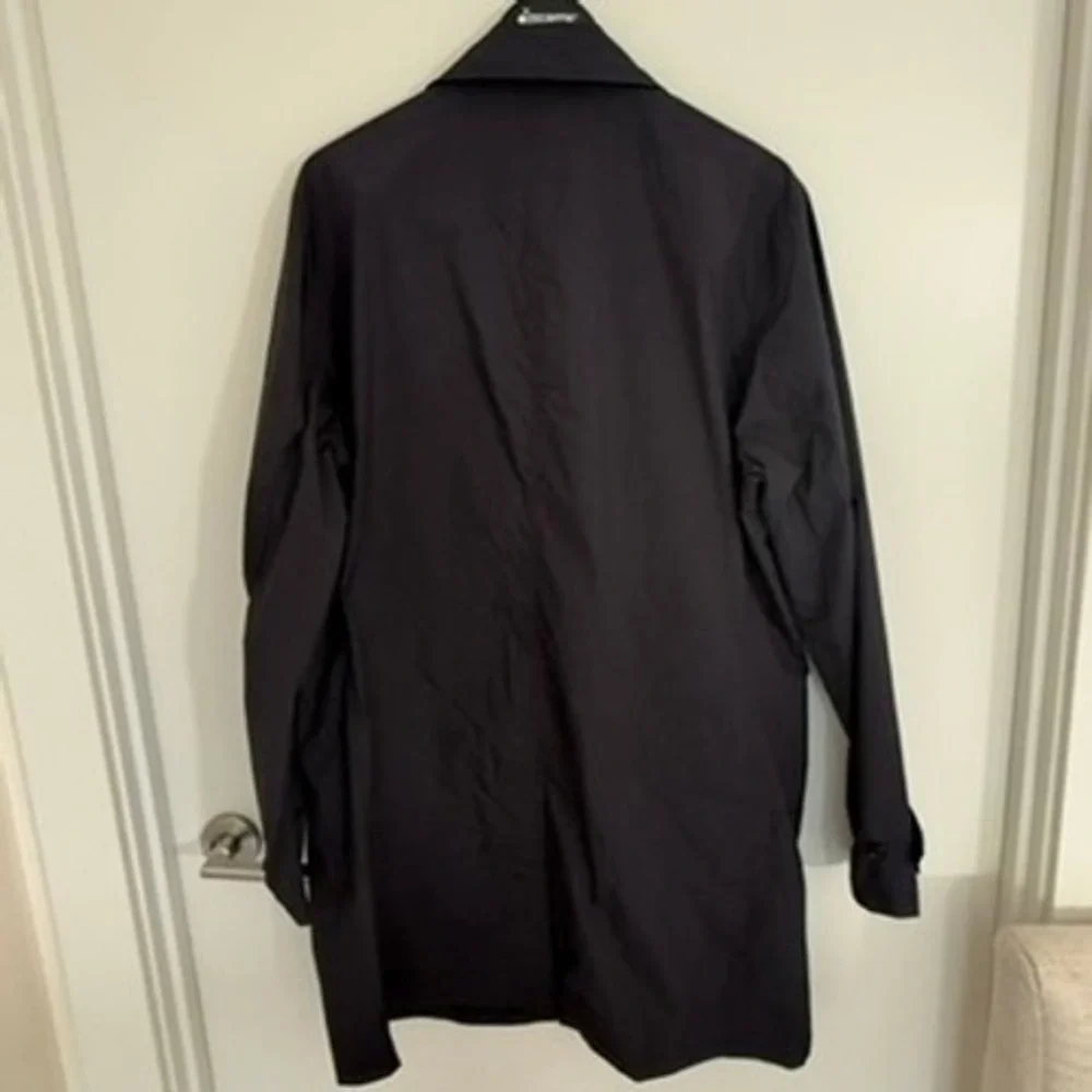 Polo Ralph Lauren Mens French Navy Mac Trench Coat Rain Jacket Preppy Size M NWT